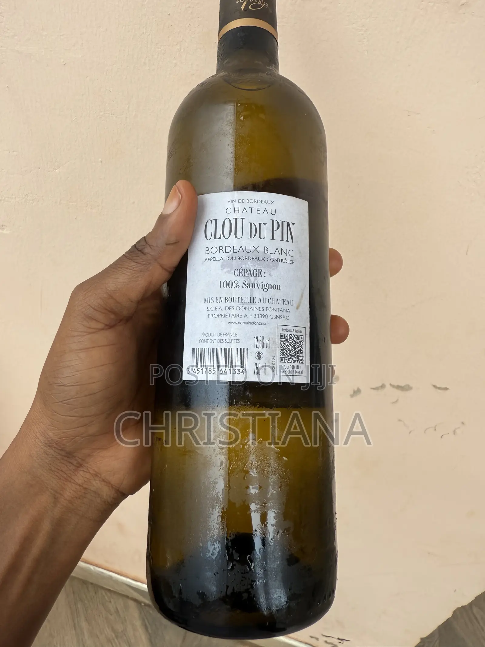 A French Wine Clou Du Pin