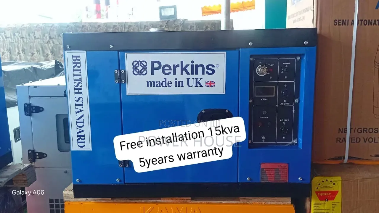 Perkins 15kva Electric Start Silent Generator 15kva