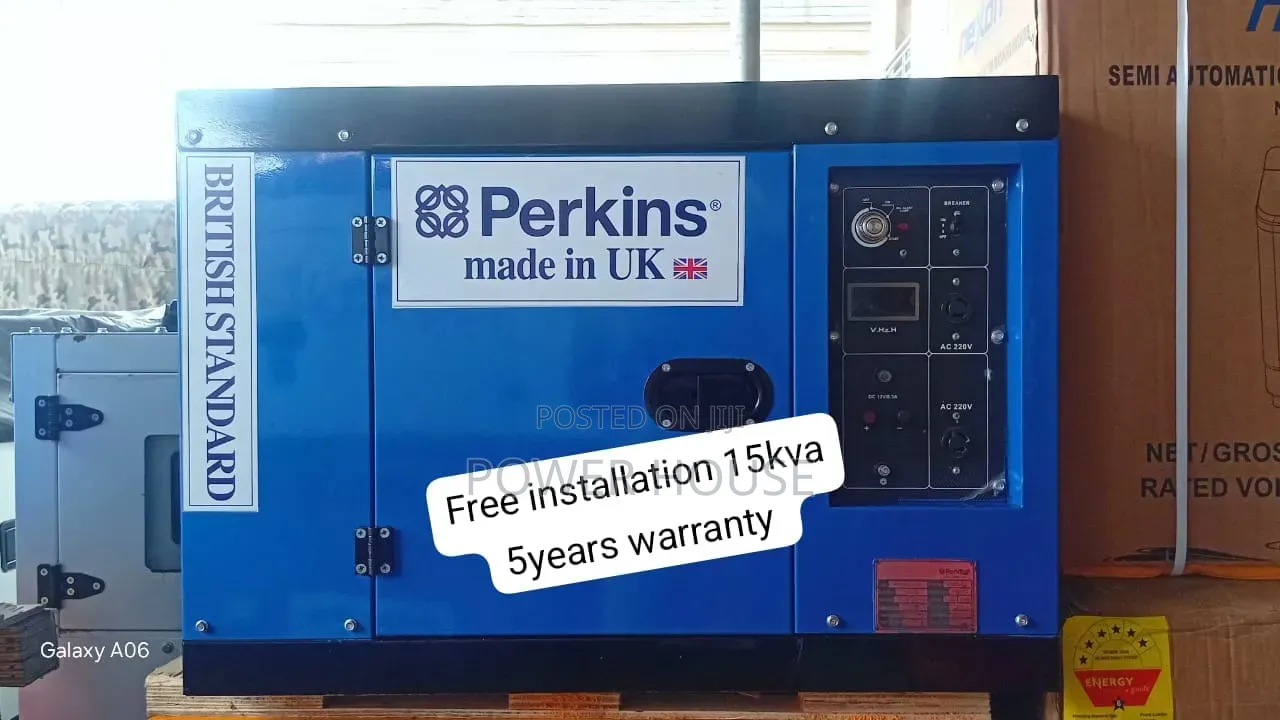 Powerful Perkins 15kva Diesel Generator for Home Business 15kva