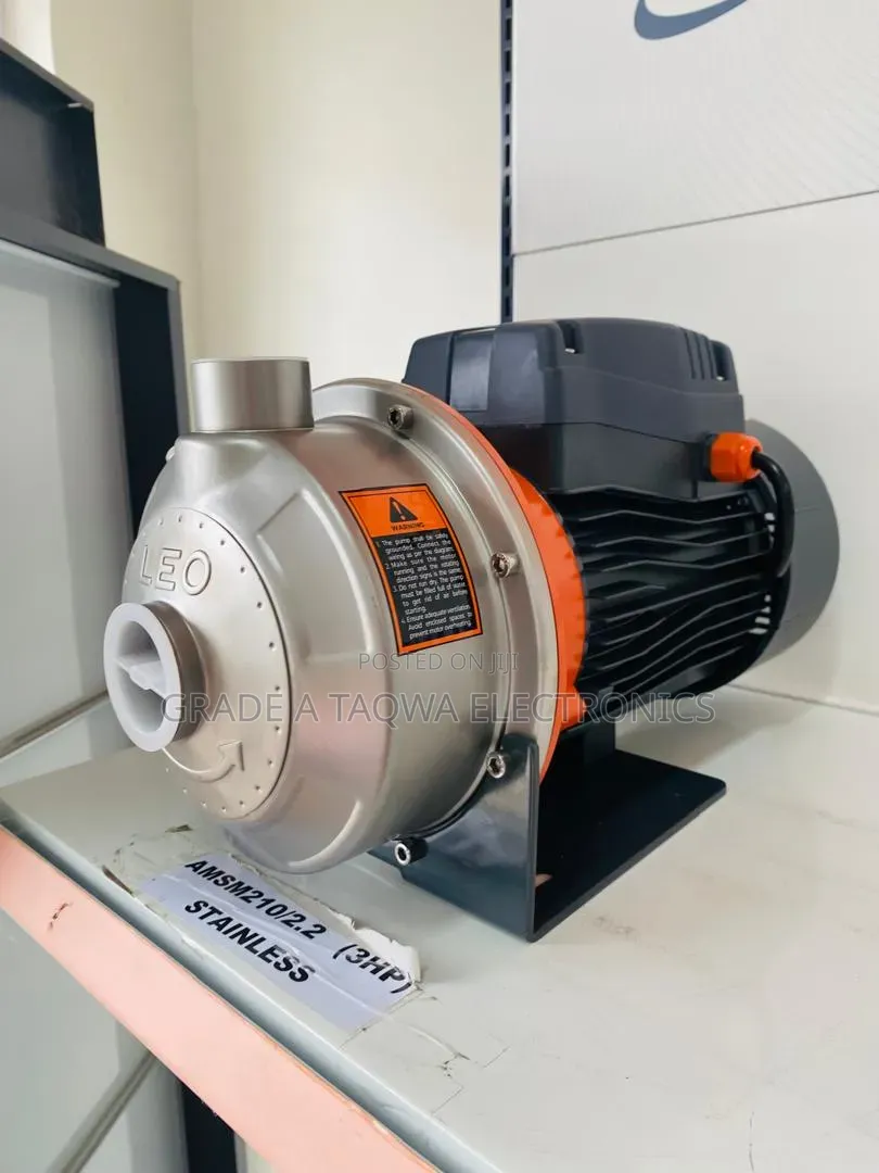 Heavy Duties,Leo 3hp Stainless Water Pump