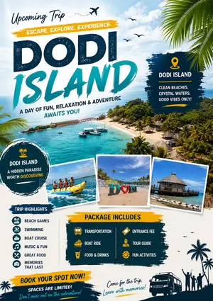 Join Us for an Adventurous Trip to Dodi Island