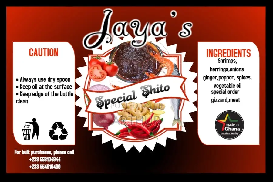 Jaya’S Special Shito