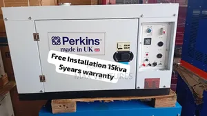 Perkins 15kva Industrial Diesel Generator With Low Fuel 15kva