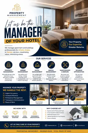Let Us Manage Your Apartment