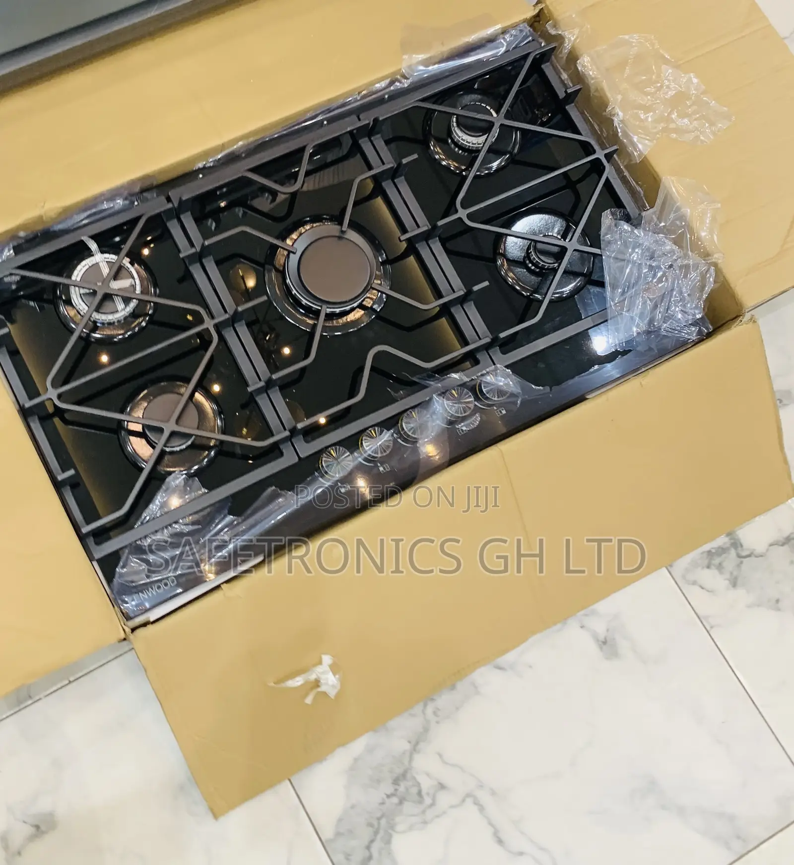 Get Accurate Sleek Kenwood 5-Burner Built-in Gas Hobs (90cm / 75cm):