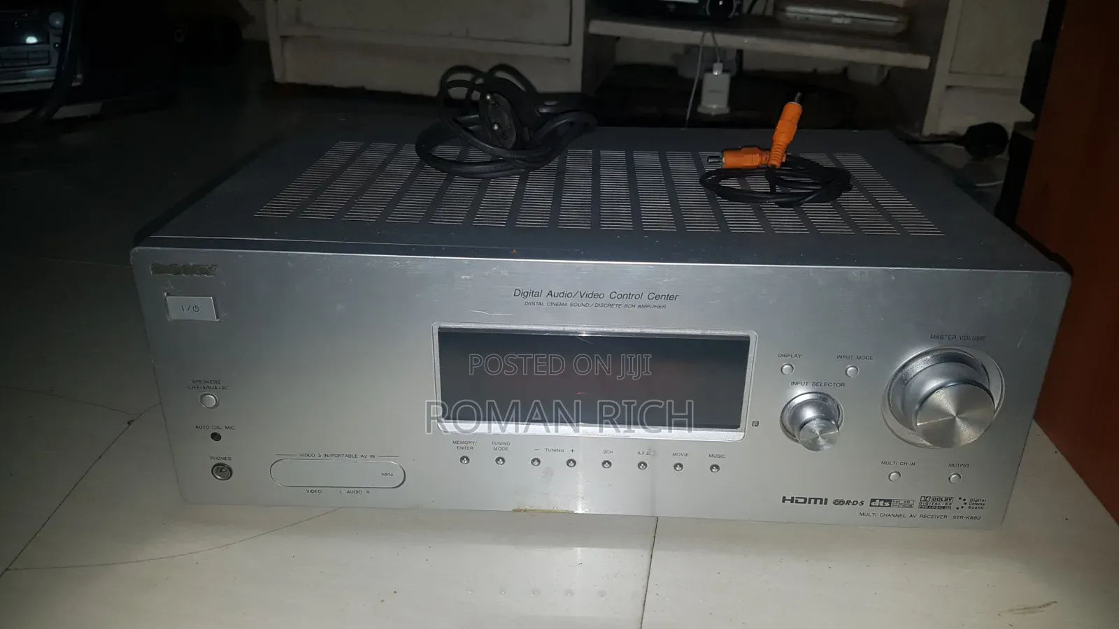 Sony STR- 6.1 Channel Home Theater Receiver – 810w Peak Power!