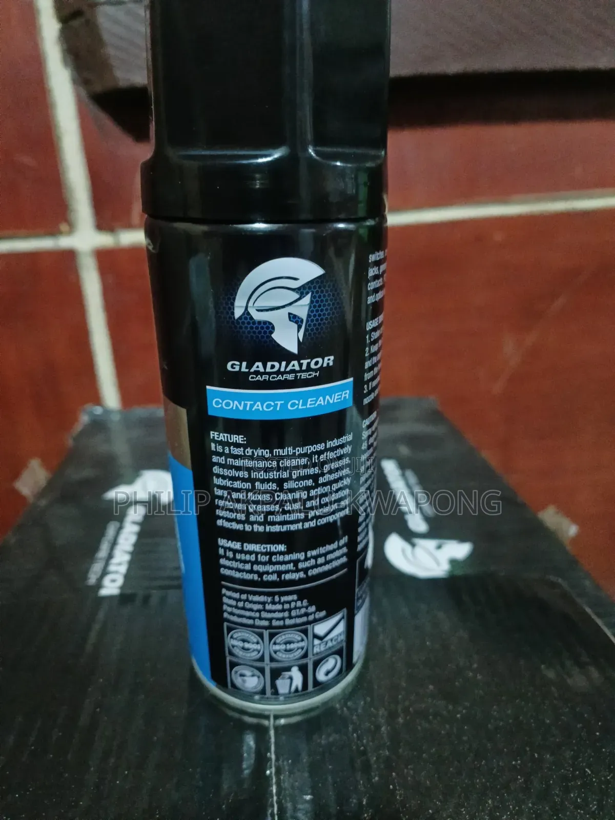 Gladiator Contact Cleaner