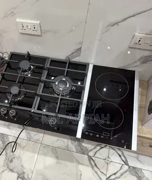 Get Classic Kenwood 3 Gas With 2 Electric Hob(Glass) Black 