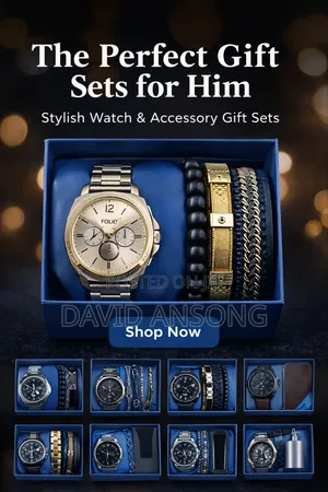 Premium Folio Watch Gift Set