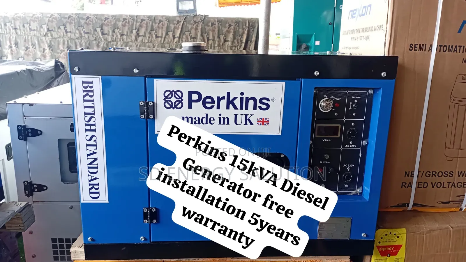 Perkins 15kva Silent Diesel Generator – Premium Quality