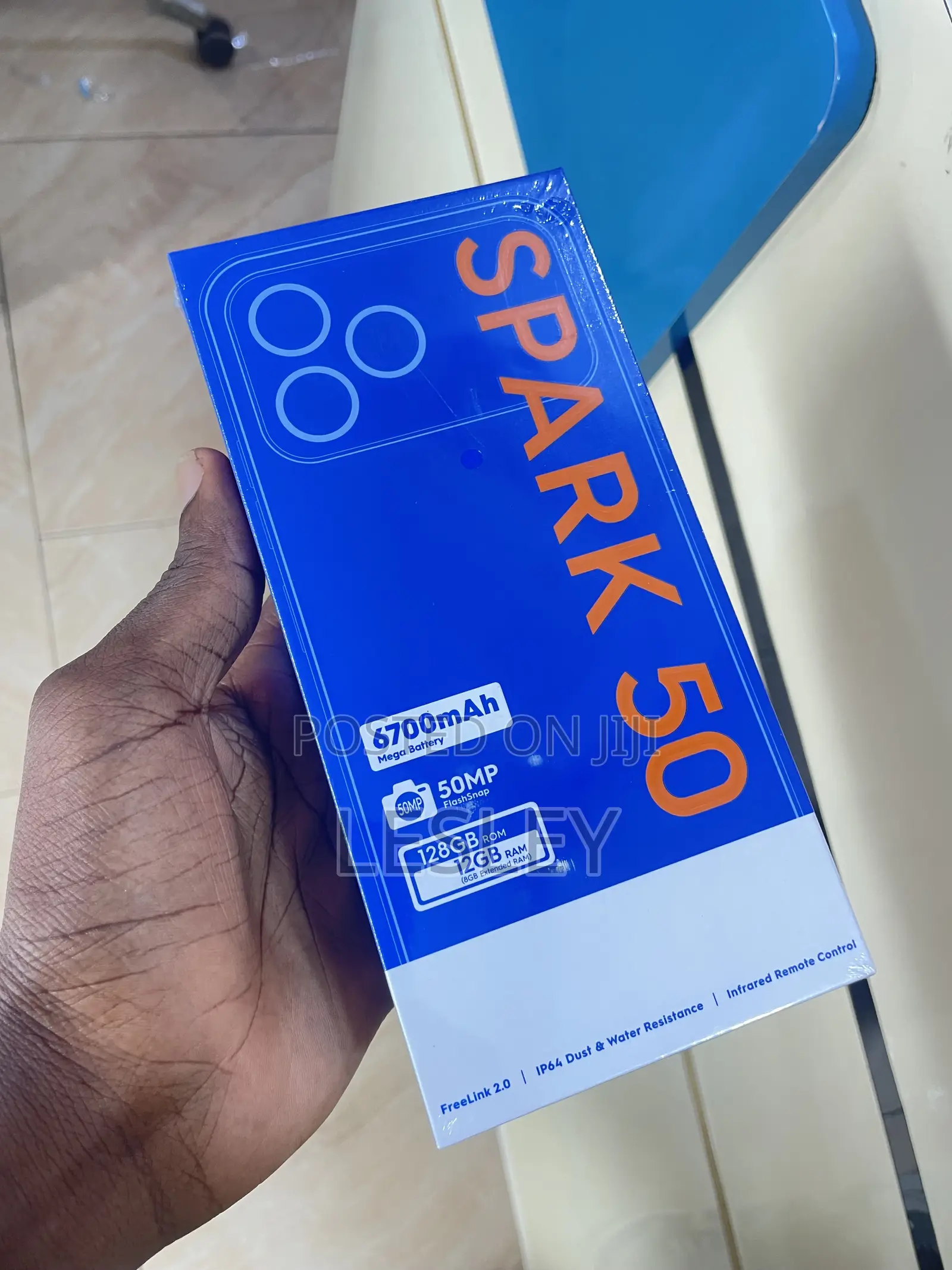 New Tecno Spark 50 128 GB Black