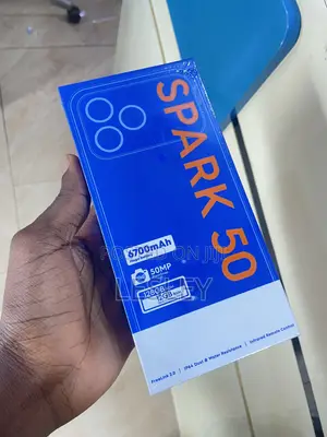 New Tecno Spark 50 128 GB Black