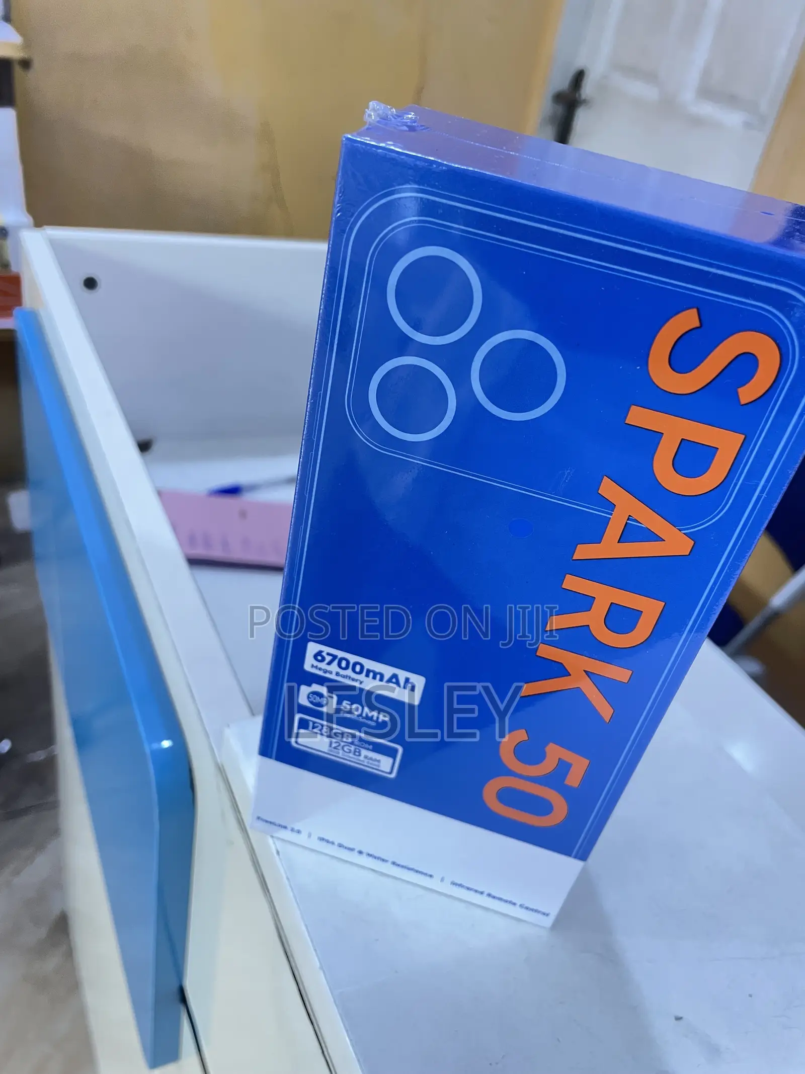 New Tecno Spark 50 128 GB Black