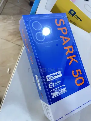 New Tecno Spark 50 128 GB Black