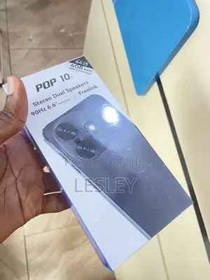 New Tecno Pop 10C 64 GB Black