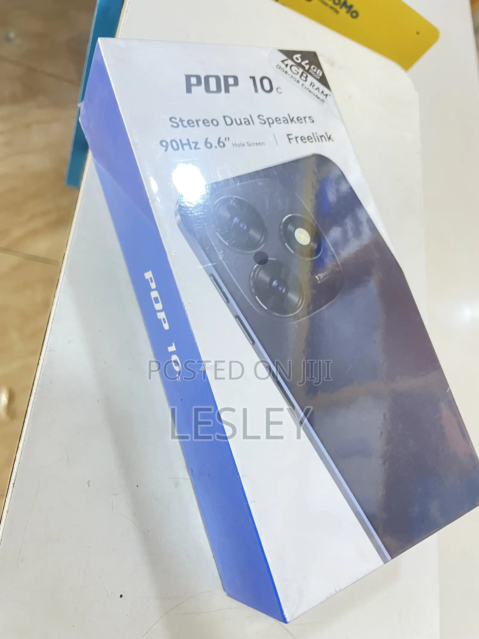 New Tecno Pop 10C 64 GB Black