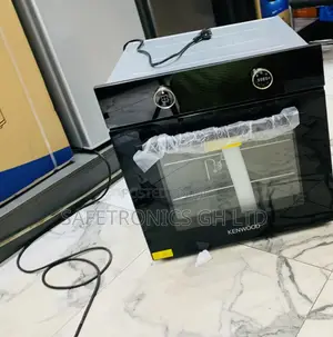 Neatly Boxed Black Sleek Kenwood Electric Oven