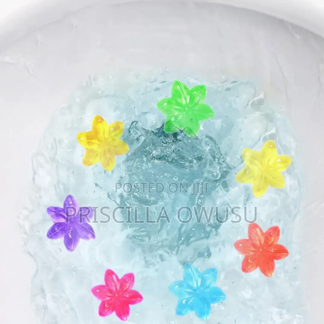 Deodorant Flower Air Freshener Toilet and Bathroom Freshener Cleaner