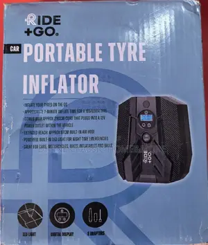 Ride +Go Portable Tyre Inflator