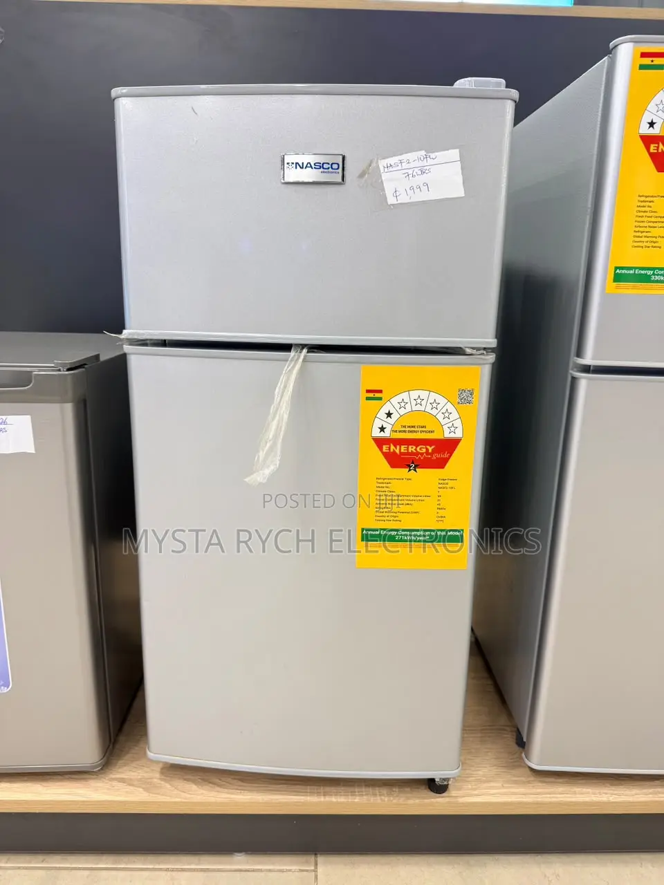 Brand New Nasco Bouble Door Fridge