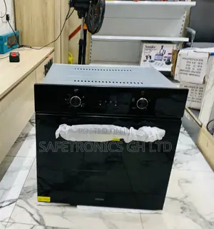 Exclusive Black Sleek Tempered Kenwood Electric and Gas Oven