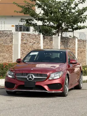 Mercedes-Benz C300 Sport 4Matic Sedan AWD (2.0L 4cyl 7A) 2017 Red