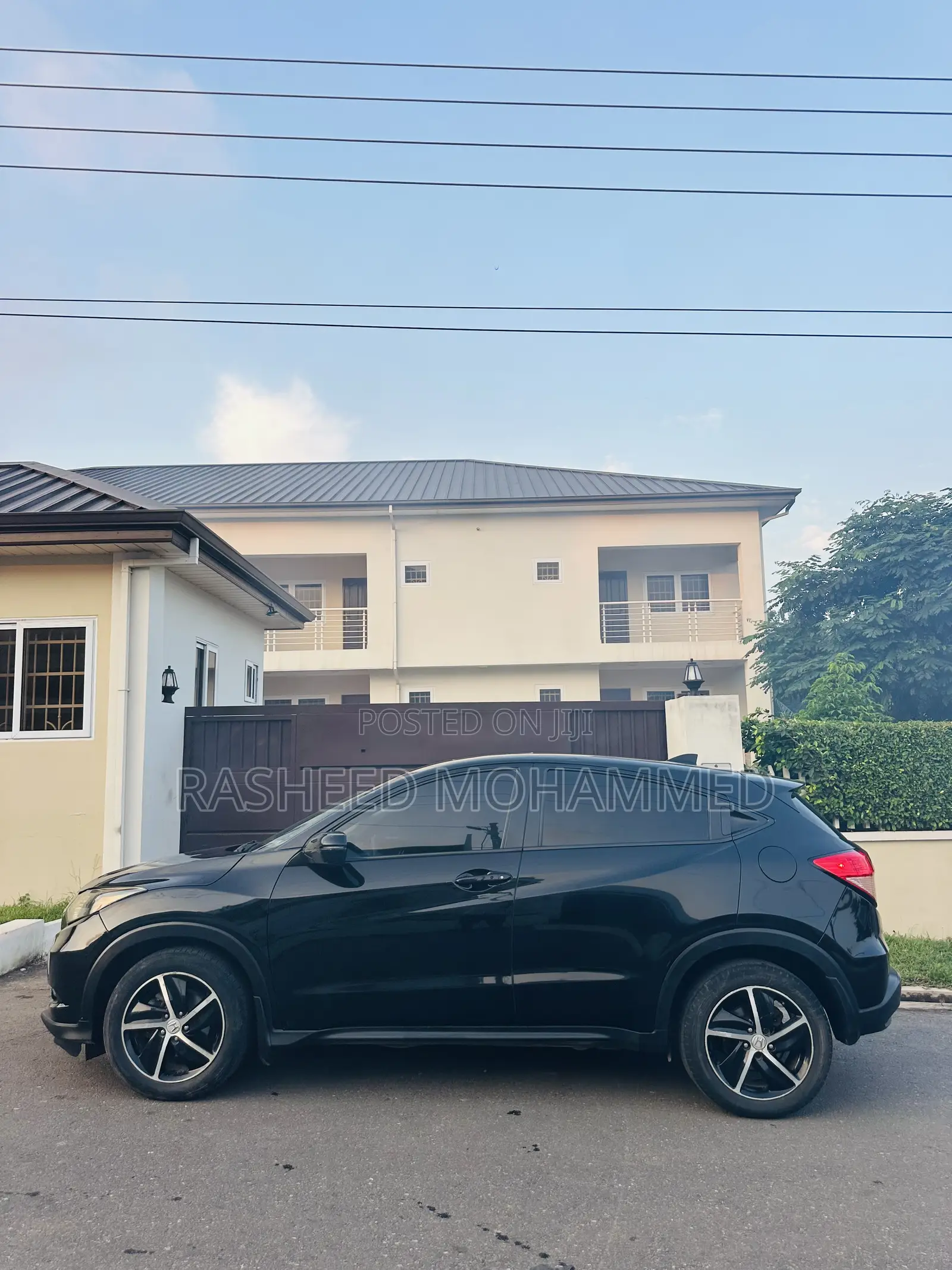 Honda HR-V EX-L w/Navigation AWD 2017 Black