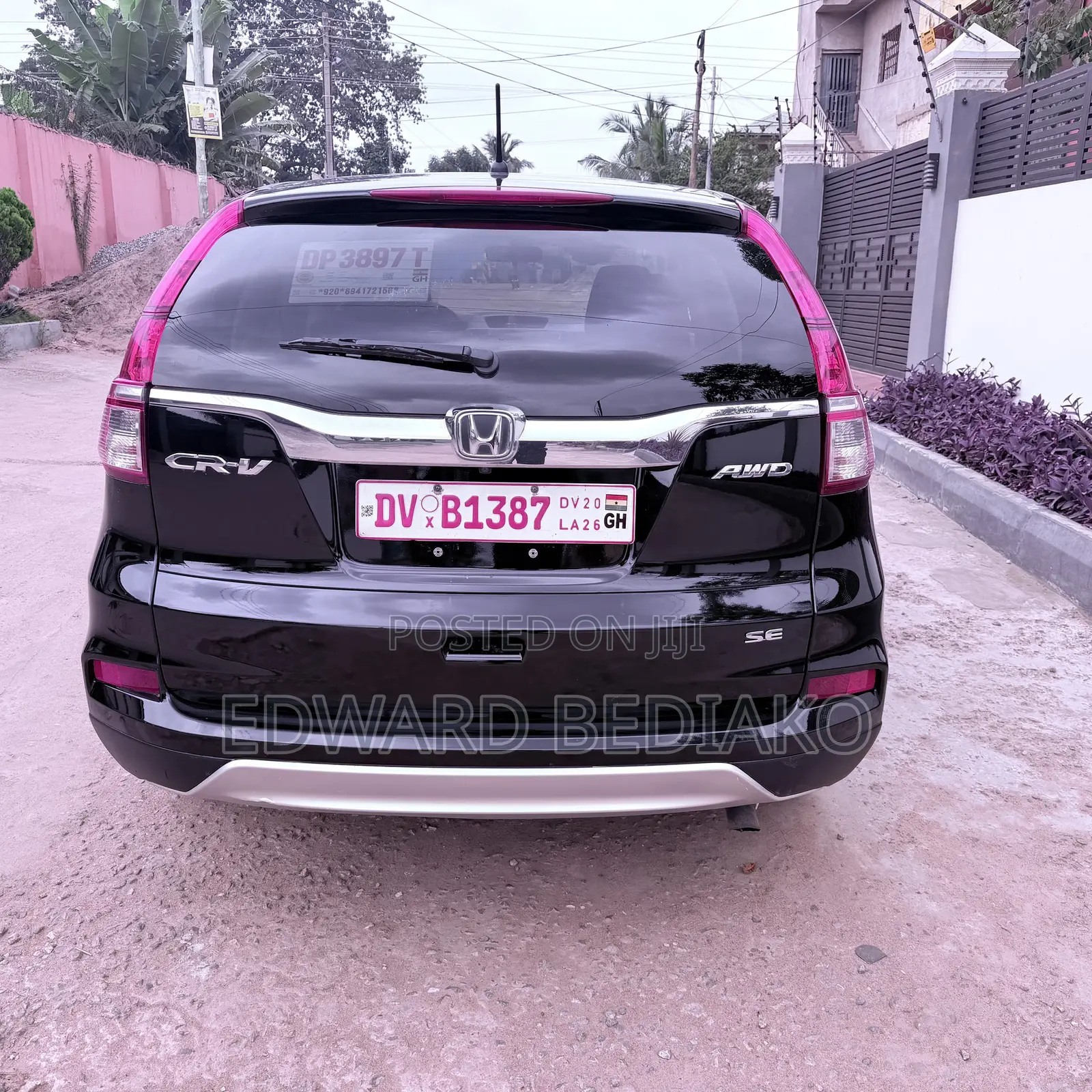 Honda CR-V SE 4dr SUV (2.4L 4cyl CVT) 2016 Black
