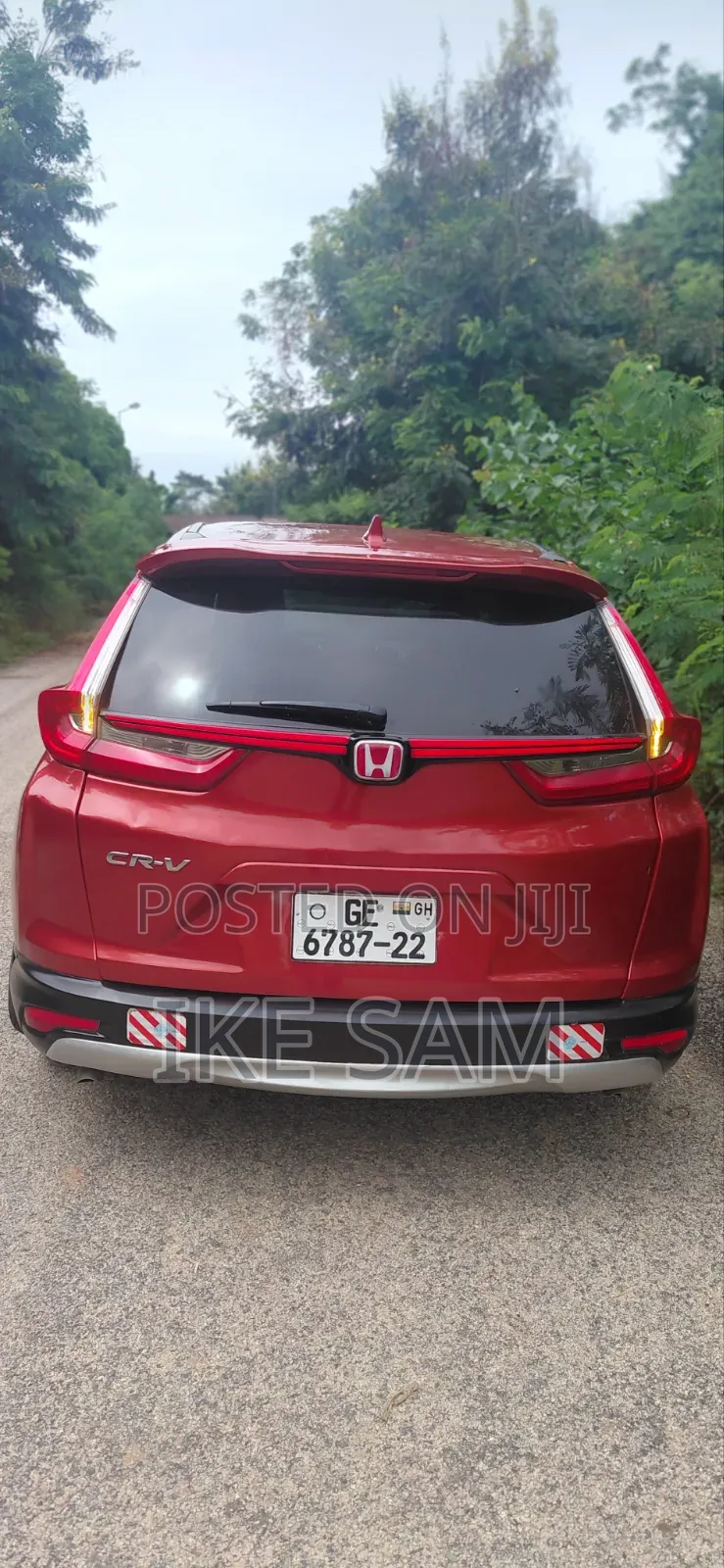 Honda CR-V EX-L 4dr SUV AWD (1.5L 4cyl CVT) 2017 Red
