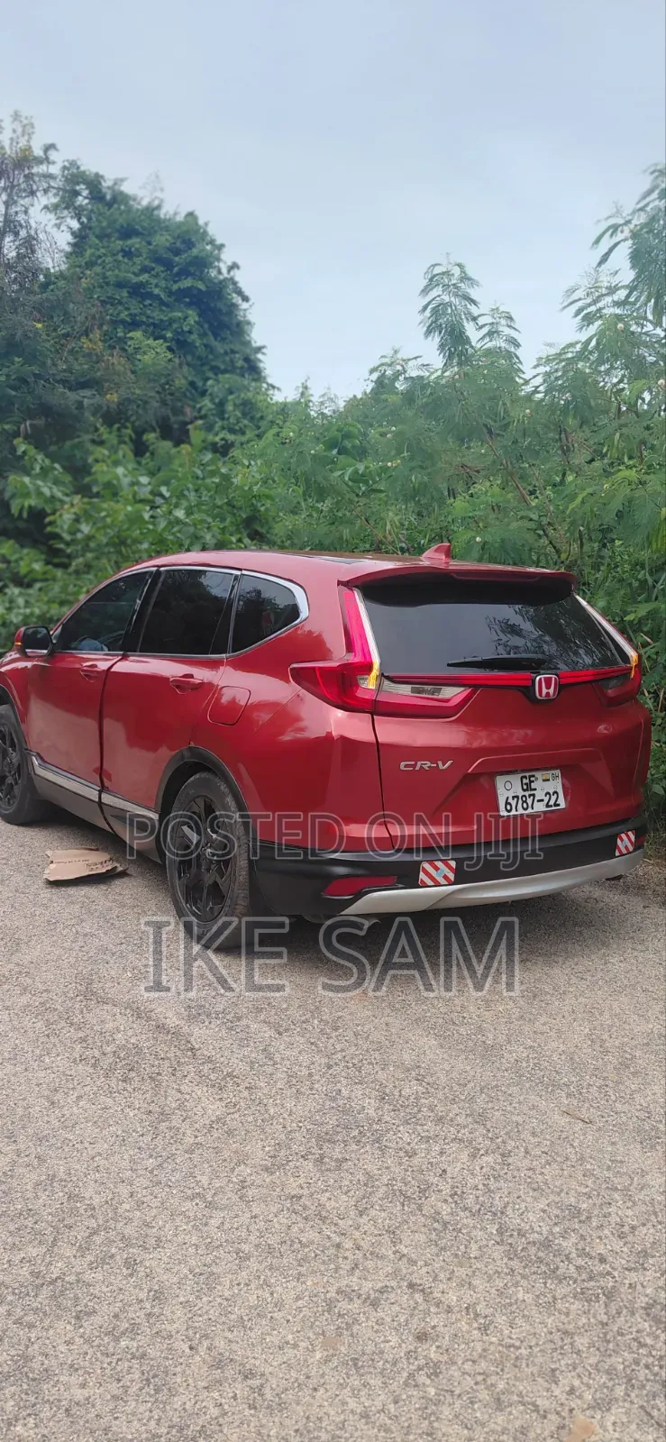 Honda CR-V EX-L 4dr SUV AWD (1.5L 4cyl CVT) 2017 Red
