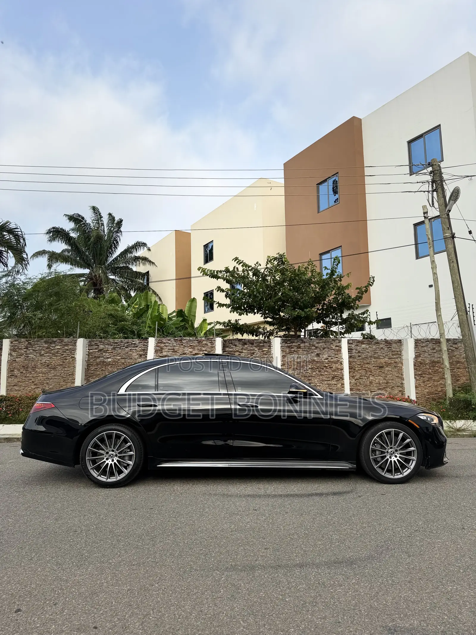 Mercedes-Benz S-Class S 580 4MATIC Sedan 2025 Black