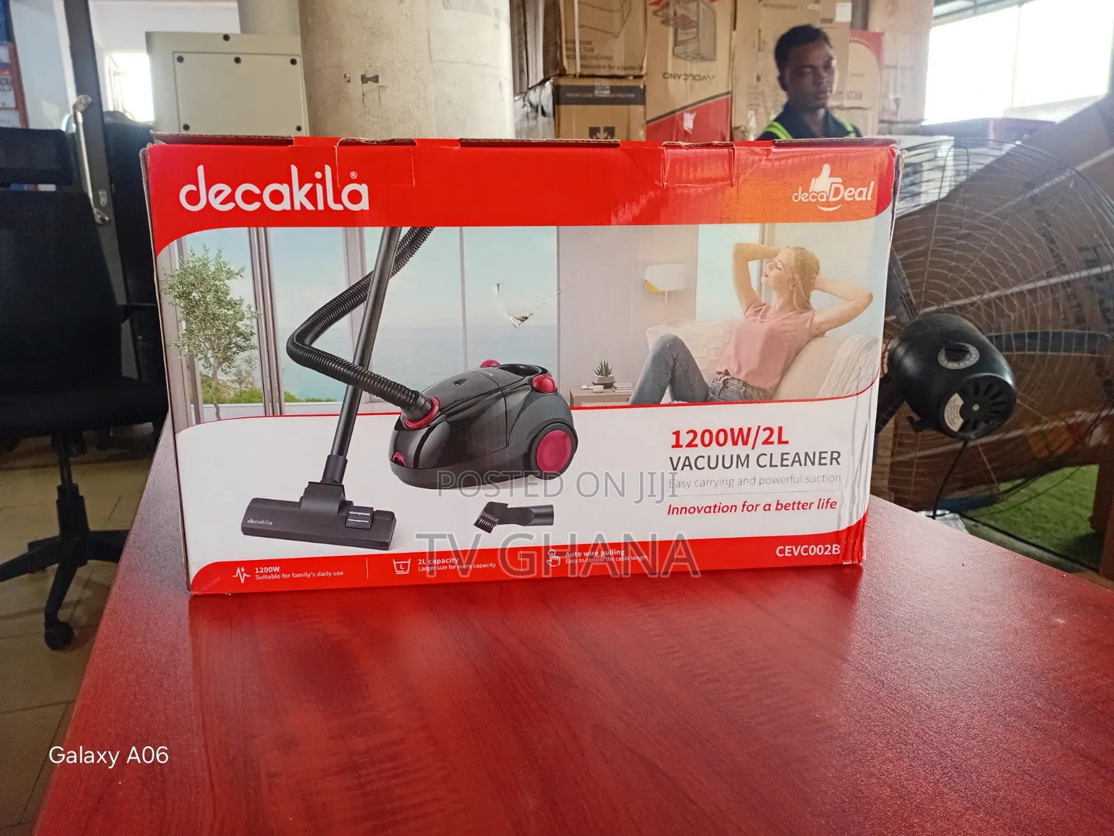 Decakila 1200w 2l Vacuum Cleaner – Powerful Home Office Cleaner2l