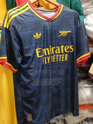 Arsenal Third Jersey 2024/25 – Adidas Original Design | Navy Gold
