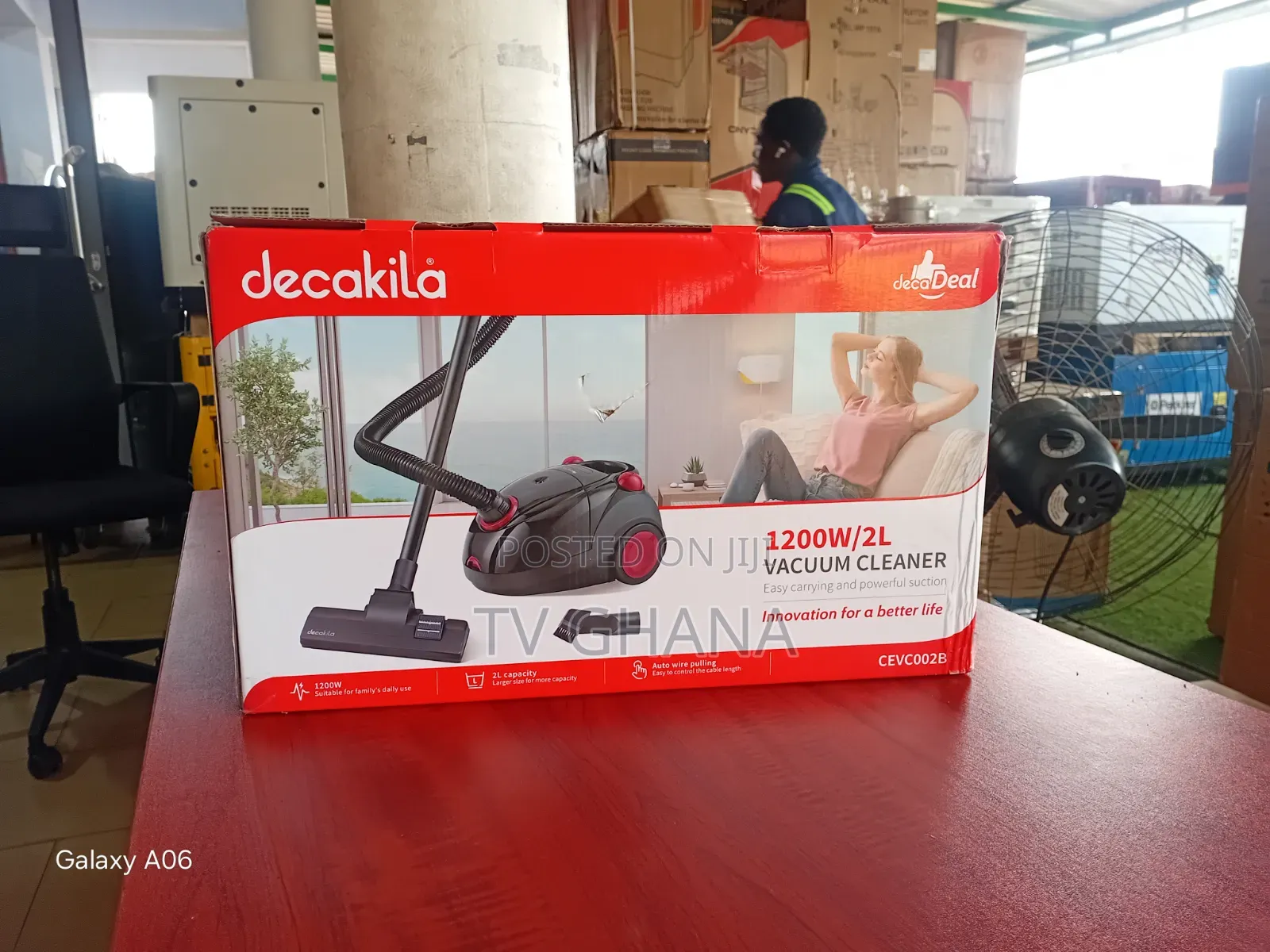 Decakila 1200w Vacuum Cleaner | 2l Capacity | Hepa Filter1200w/2l