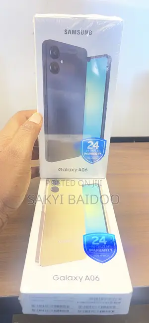 New Samsung Galaxy A06 128 GB Gold