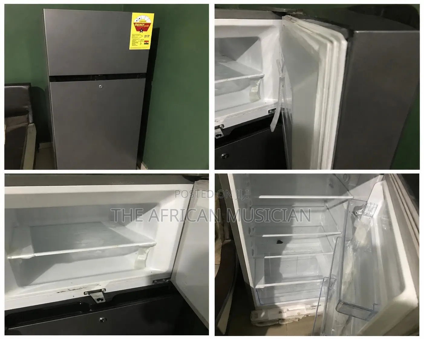 Hisense 205l Double Door Top Mount Refrigerator