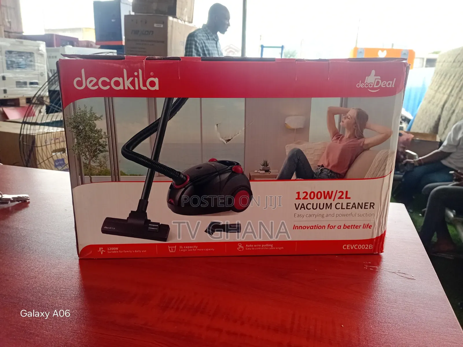 Decakila Durable 1200w Vacuum Cleaner – Built to Last12000w/2l