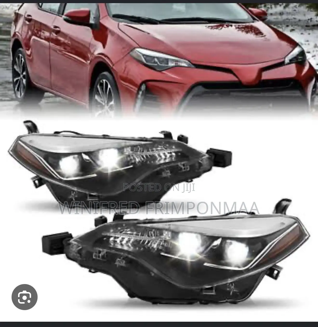 Corolla Se 2017,2018,2019 Headlights