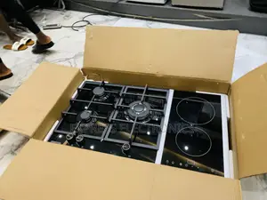 Lovely New Black 3-2 Stove Gas Electric Cooker Kenwood