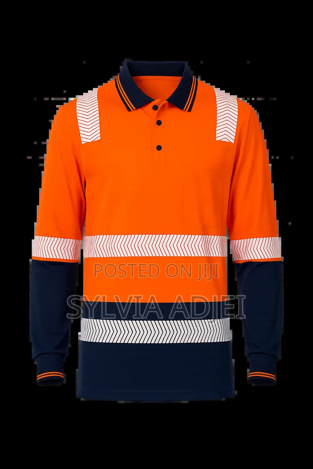 Reflective Reflector Polo Shirt