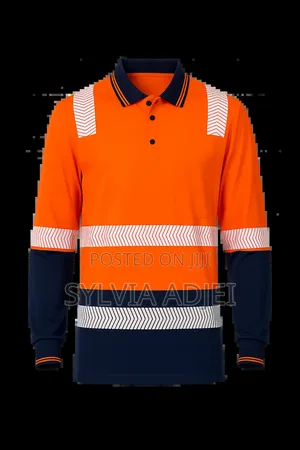 Reflective Reflector Polo Shirt