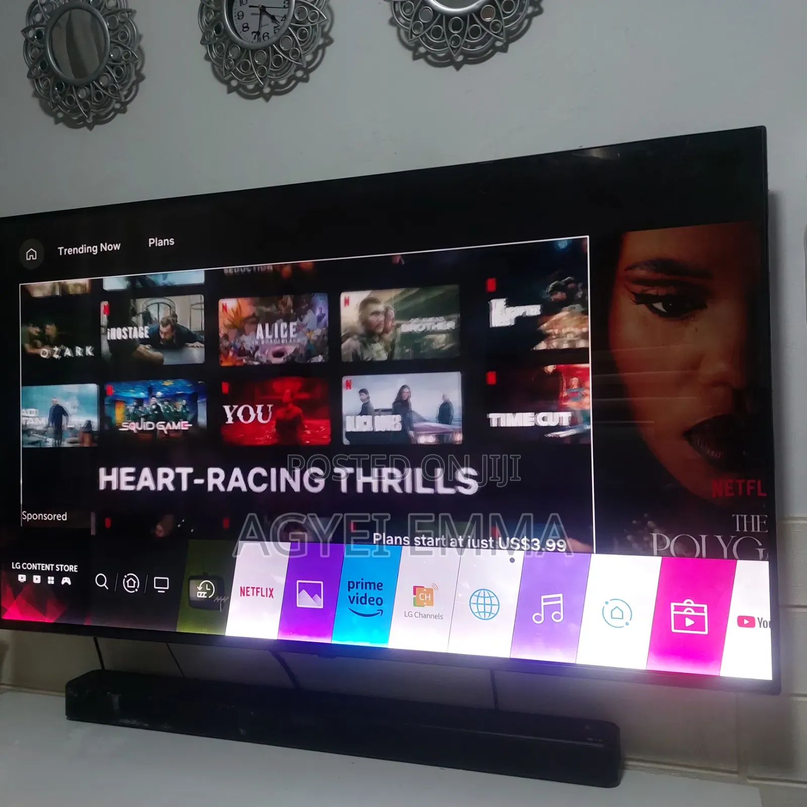 55" Lg Nano Cell Tv