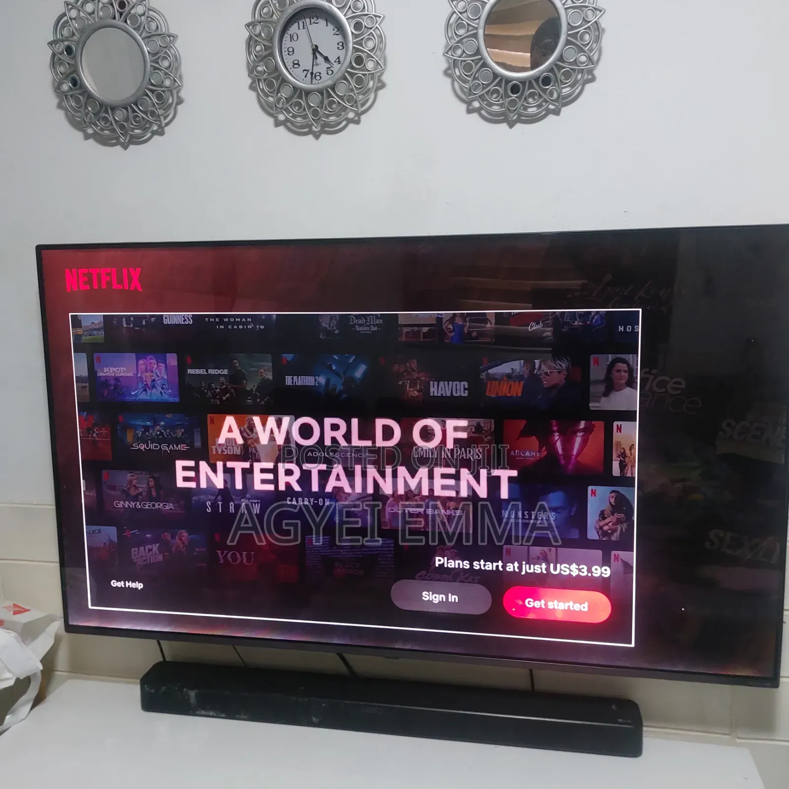 55" Lg Nano Cell Tv