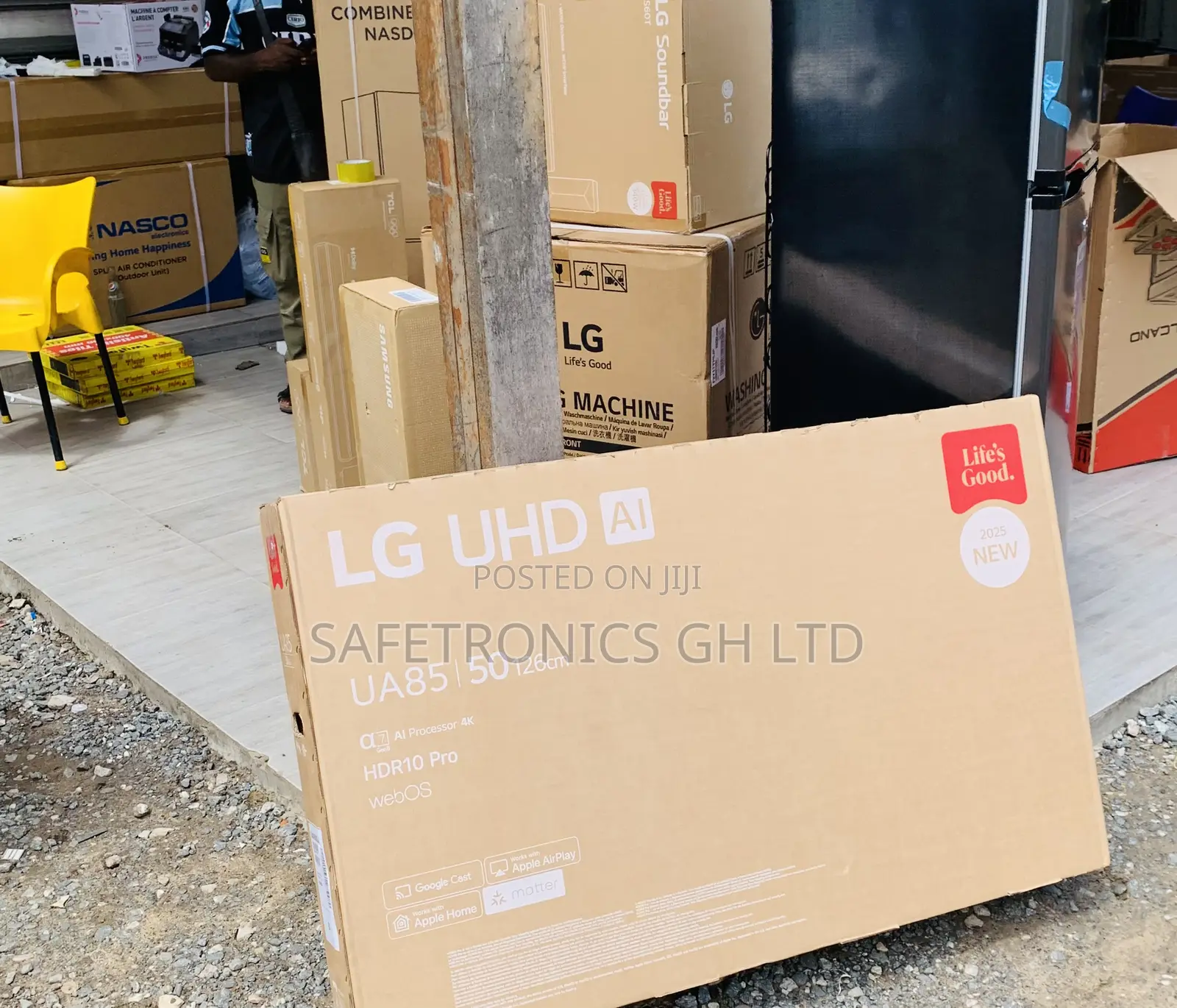 Secure Frameless Lg 50ua85 50-Inch Uhd Smart Tv 2025