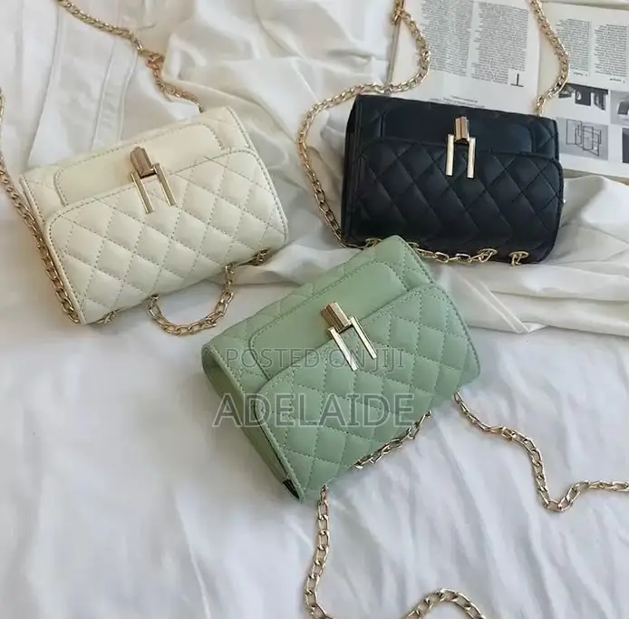 Cute Bags; Black, Green and White