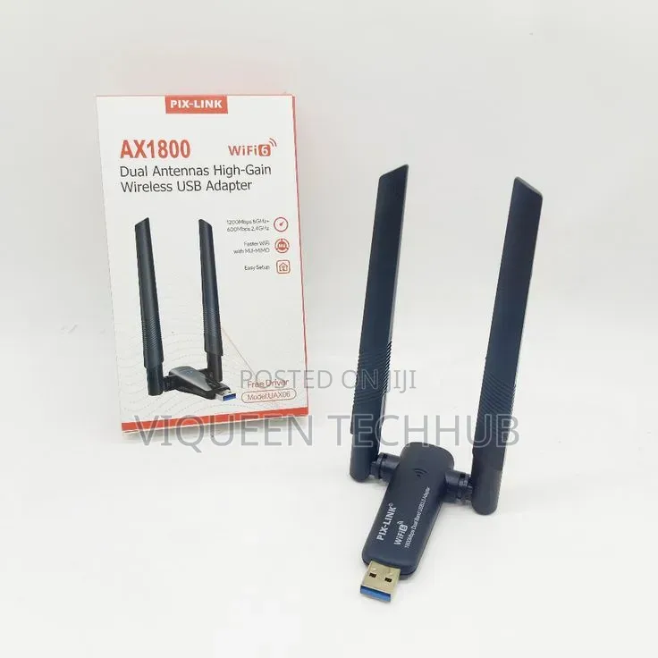 Ax1800 Wi-Fi 6 Dual Band Usb Adaptor
