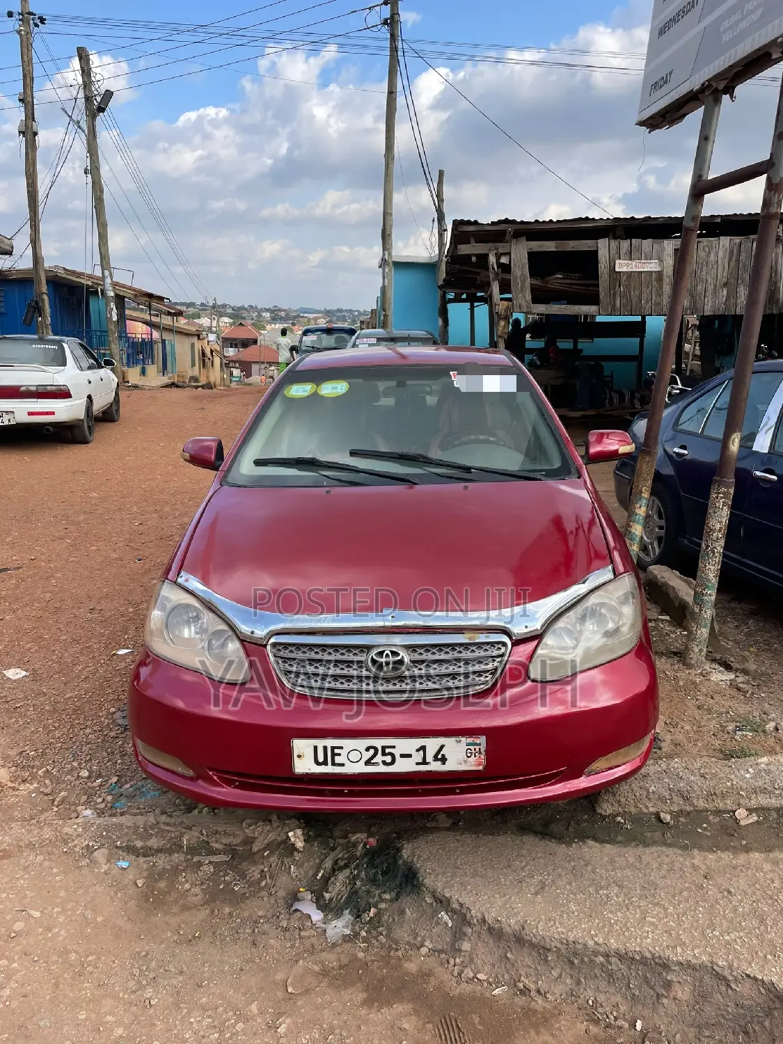 Toyota Corolla 2007 Red