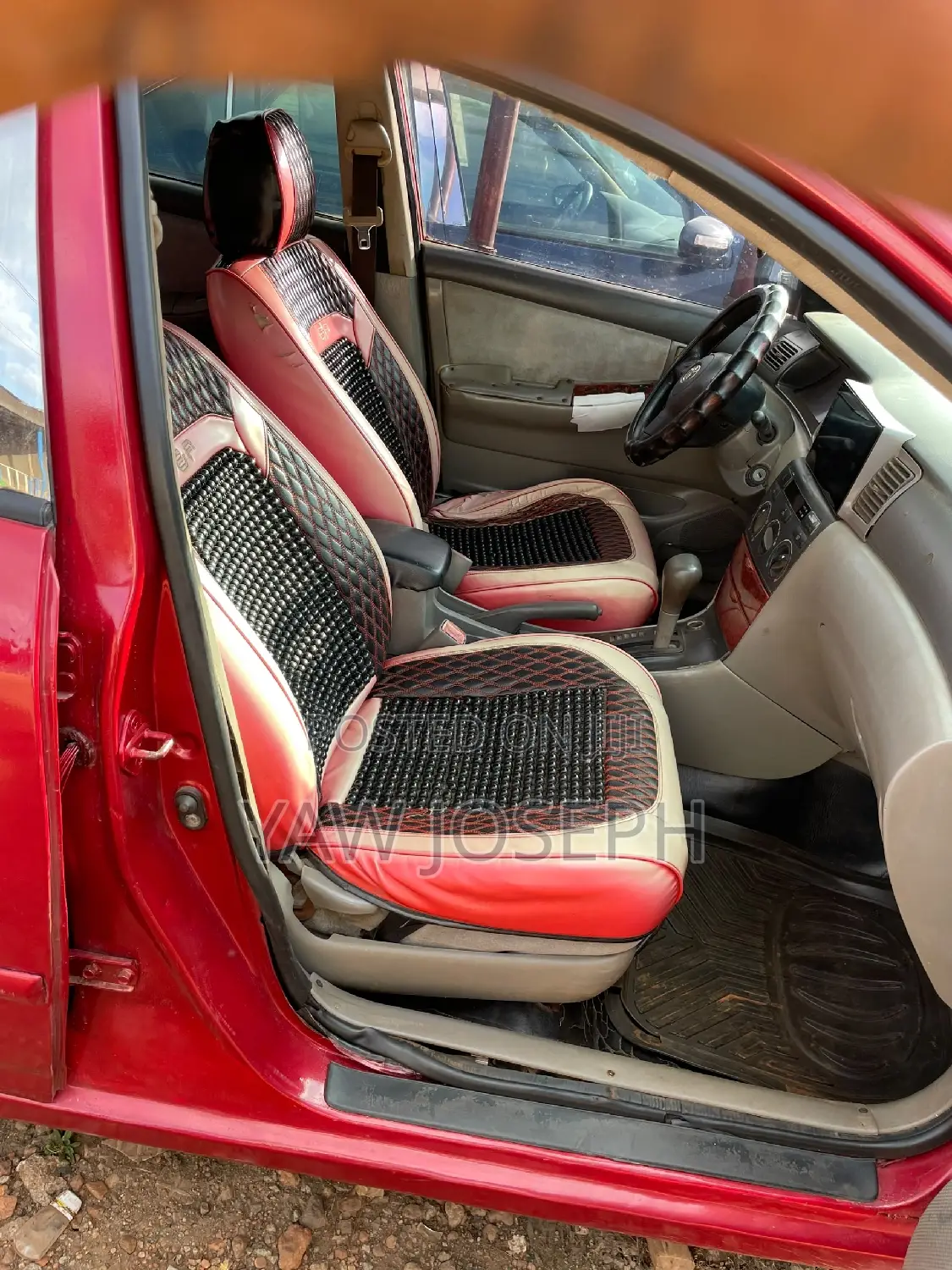 Toyota Corolla 2007 Red