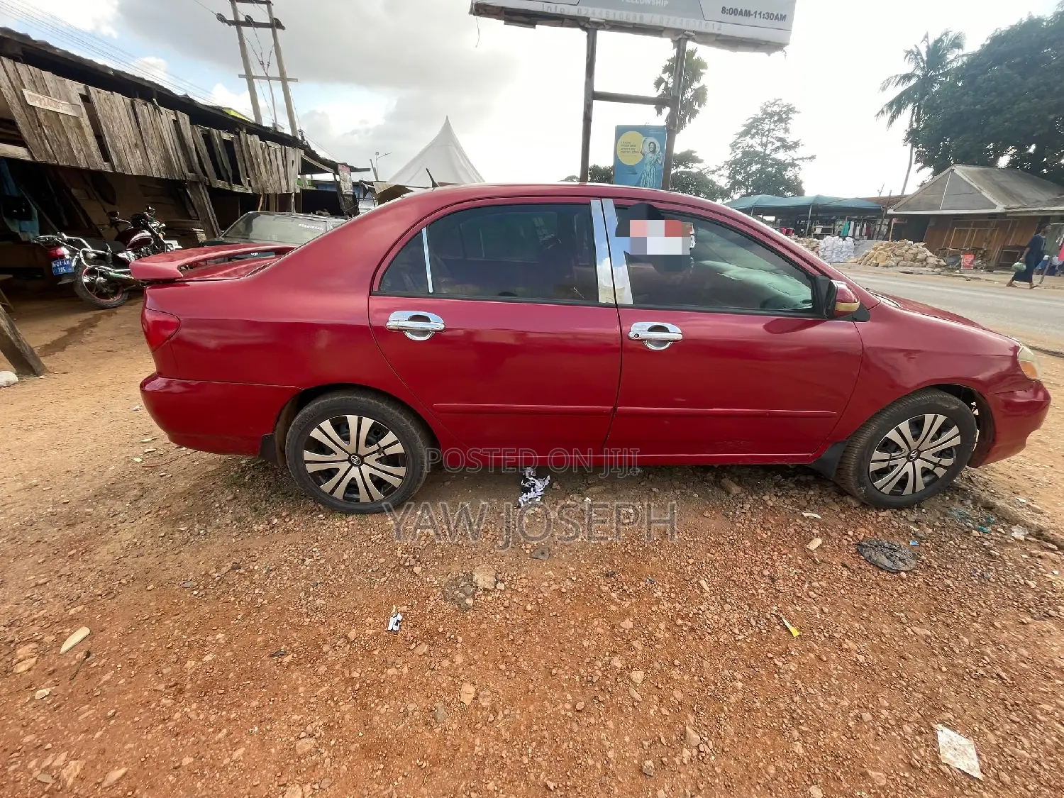 Toyota Corolla 2007 Red