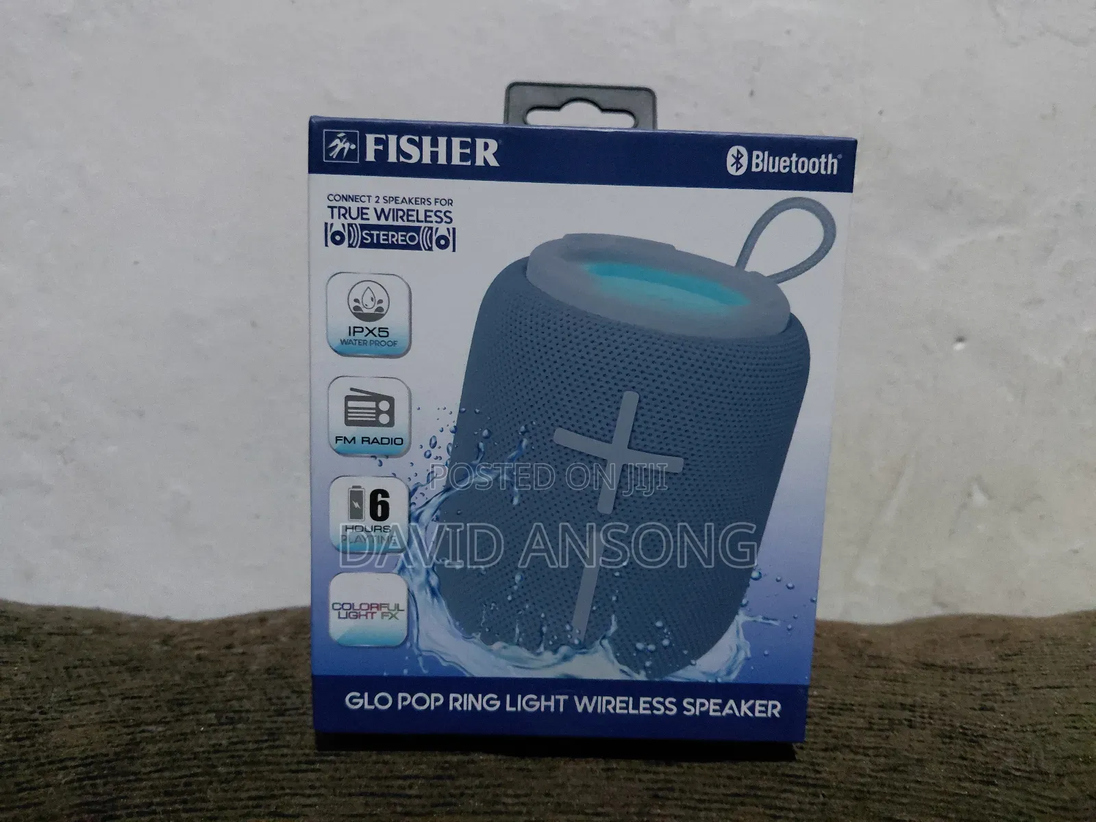 Fisher Waterproof Bluetooth Speakers